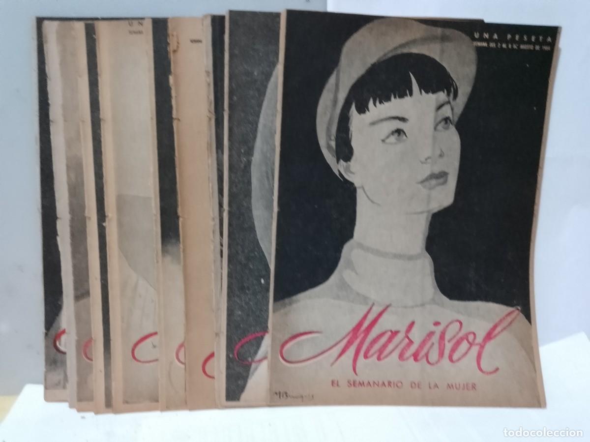 Coleccionismo de Revistas y Peri&oacute;dicos: Diez antiguas revistas MARISOL ( 1954 )