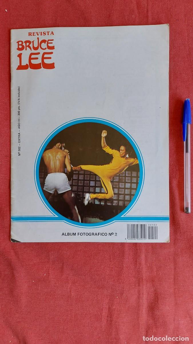 Coleccionismo de Revistas y Peri&oacute;dicos: REVISTA .BRUCE LEE N&ordm; 502 - A&Ntilde;O III,, &Aacute;LBUM FOTOGR&Aacute;FICO N&ordm; 2 -( NO TIENE POSTER ) ( CAJA N&ordm;12 ),