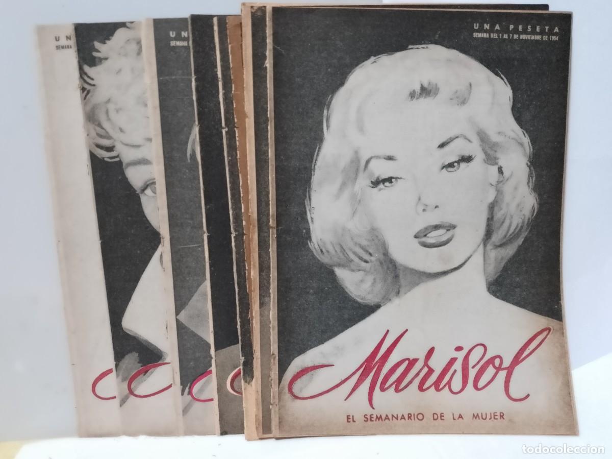 Coleccionismo de Revistas y Peri&oacute;dicos: Diez antiguas revistas MARISOL ( 1954 )