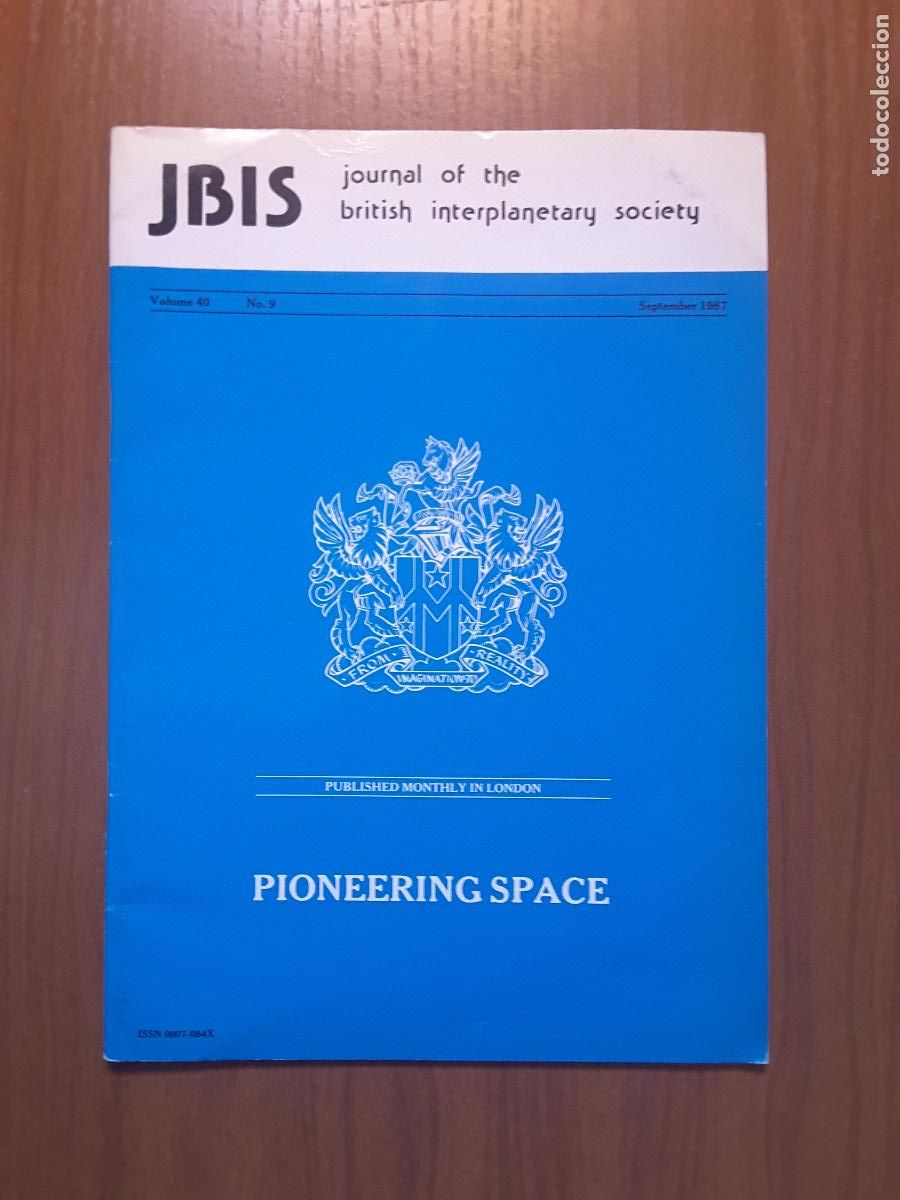 Collezionismo di Riviste e Giornali: Journal of the British Interplanetary Society Vol. 40, No. 9 - Pioneering Space