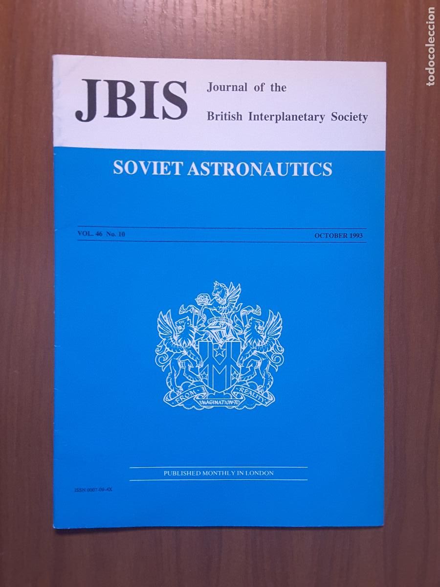 Coleccionismo de revistas y peri&oacute;dicos: Journal of the British Interplanetary Society Vol. 46, No. 10 - Soviet Astronautics