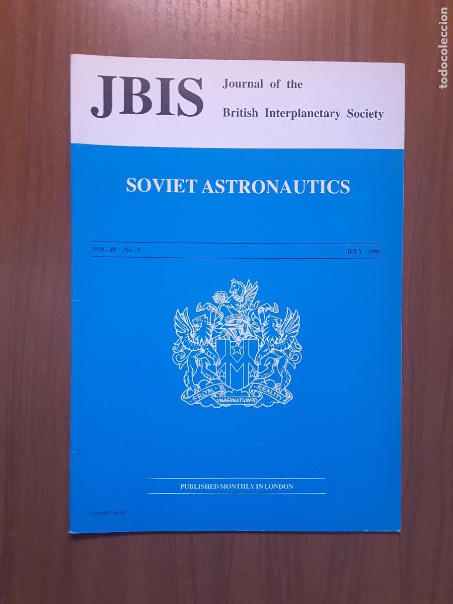 Collezionismo di Riviste e Giornali: Journal of the British Interplanetary Society Vol. 49, No. 7 - Soviet Astronautics