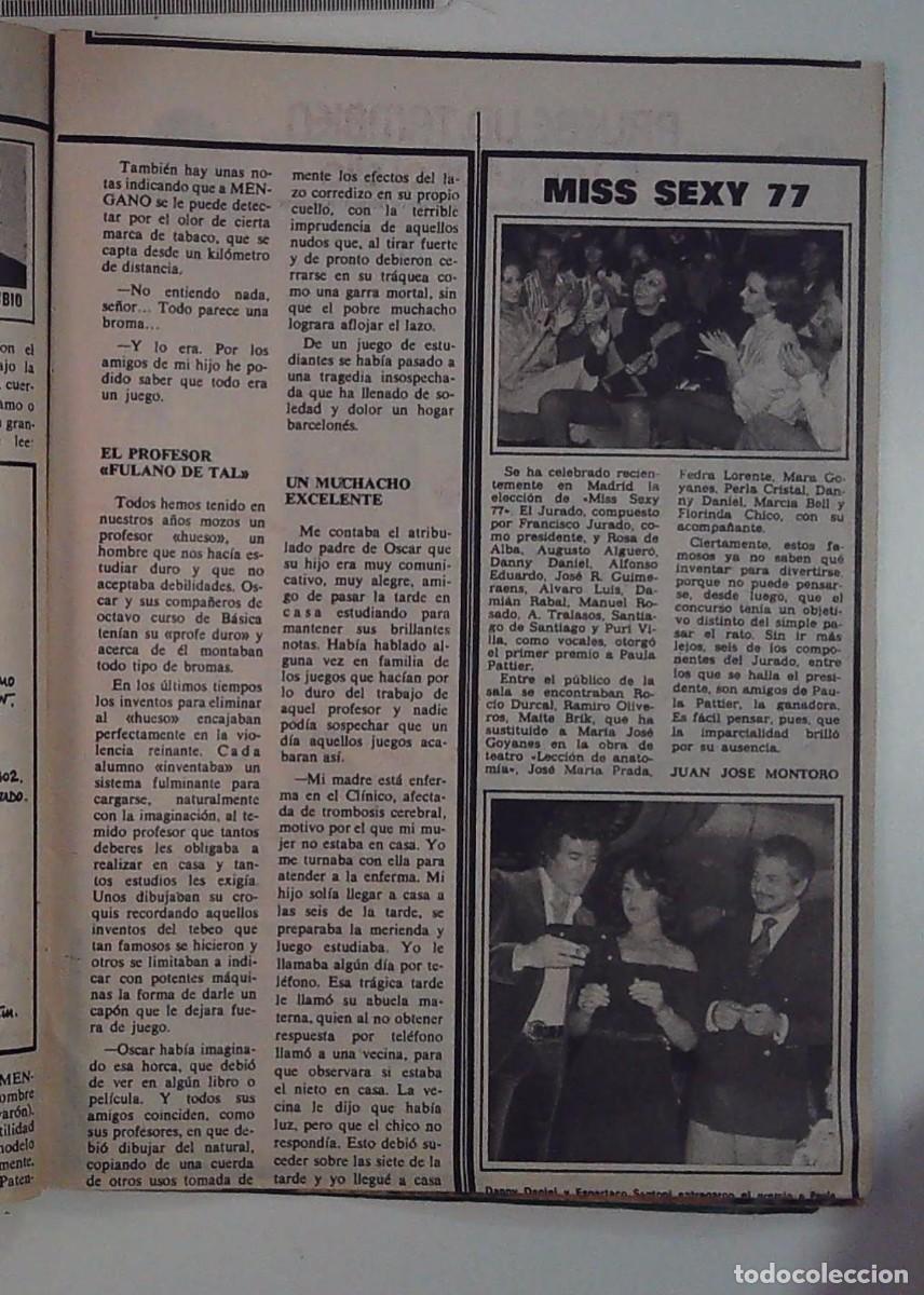 Coleccionismo de Revistas y Peri&oacute;dicos: MISS SEXY 77 ROCIO DURCAL