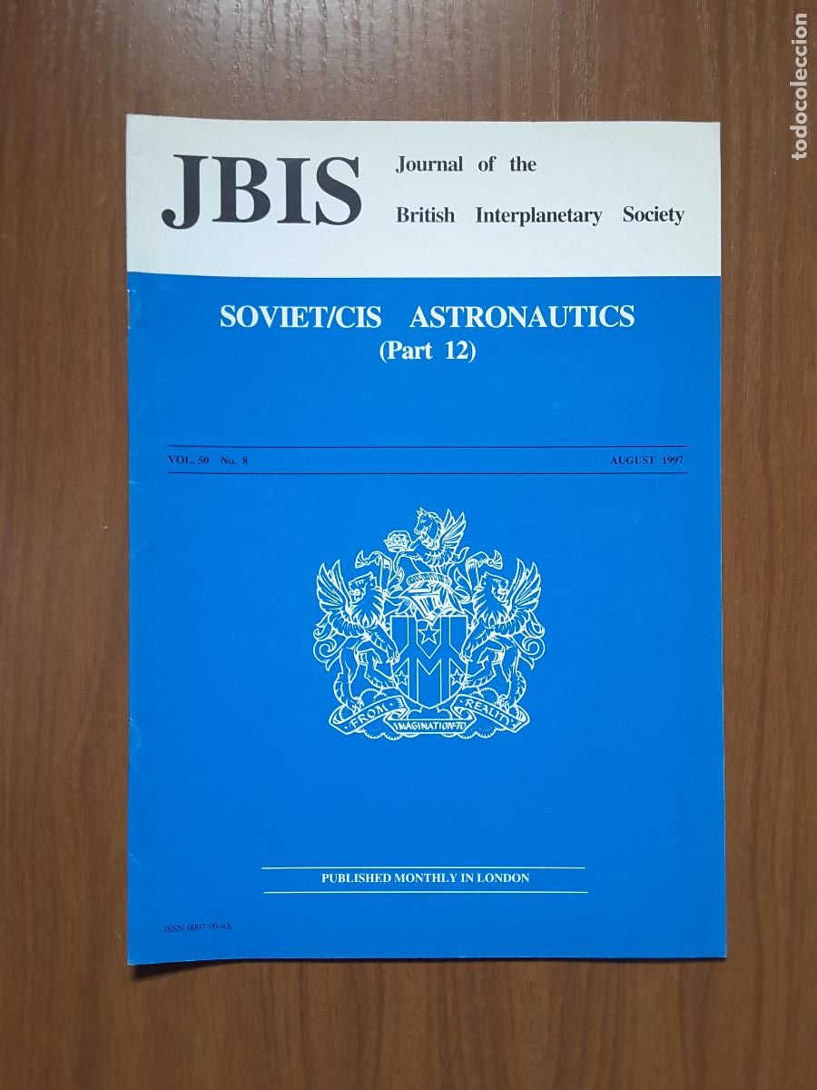 Collezionismo di Riviste e Giornali: Journal of the British Interplanetary Society Vol. 50, No. 8 - Soviet/CIS Astronautics