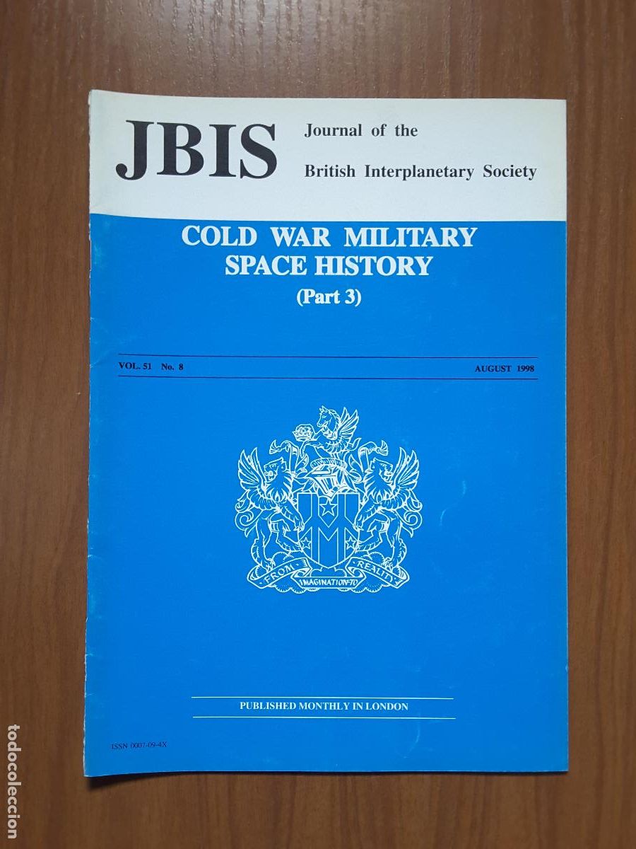 Collezionismo di Riviste e Giornali: Journal of the British Interplanetary Society Vol. 51, No. 8 - Cold War Military Space History (P 3)