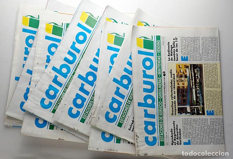 Collezionismo di Riviste e Giornali: Peri&oacute;dico CARBUROL. Estaciones de Servicio, Gasolineras, minitiendas y vending. 10 n&uacute;meros a&ntilde;o 2000