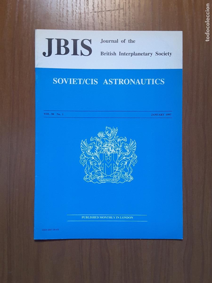 Collectionnisme de Revues et Journaux: Journal of the British Interplanetary Society Vol. 50, No. 1 - Soviet Astronautics