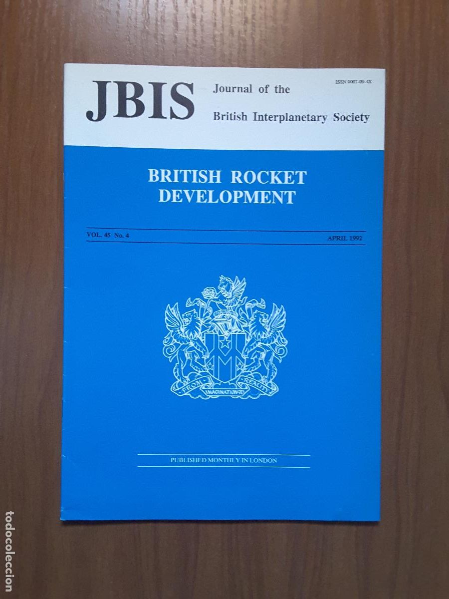 Collection Magazines and Newspapers: Journal of the British Interplanetary Society Vol. 45, No. 4 - British Rocket Development