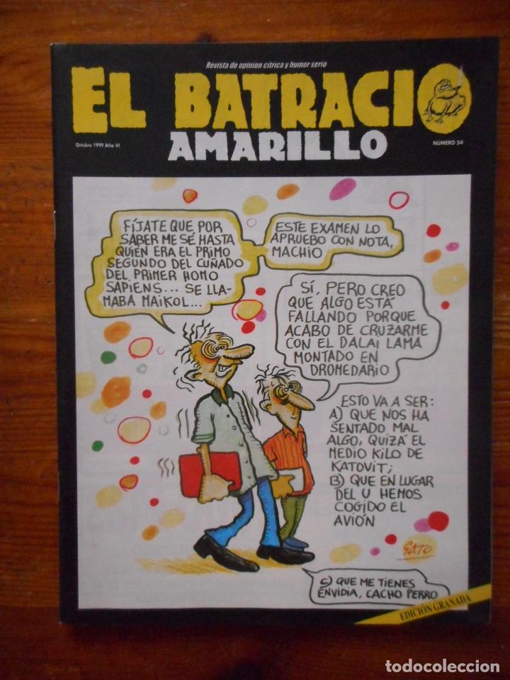 Coleccionismo de Revistas y Peri&oacute;dicos: EL BATRACIO AMARILLO. VARIOS AUTORES. REVISTA DE HUMOR. BUEN ESTADO. DIFICIL
