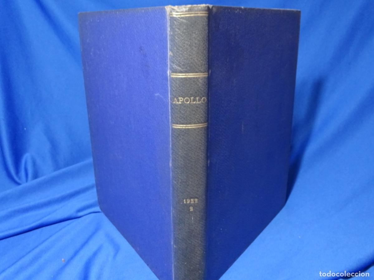 Sammeln von Zeitschriften und Zeitungen: REVISTA DE ARTE INTERNACIONAL APOLLO. LONDON 1932 JULIO-DICIEMBRE.