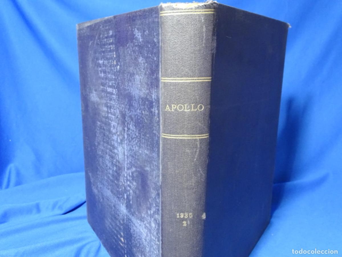 Sammeln von Zeitschriften und Zeitungen: REVISTA DE ARTE INTERNACIONAL APOLLO. LONDON 1935 JULIO-DICIEMBRE.