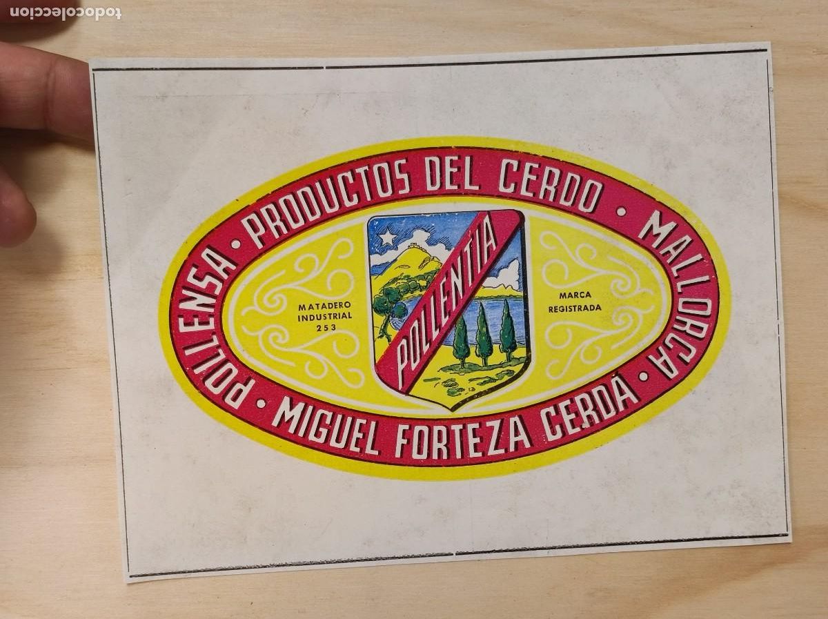 Coleccionismo de Revistas y Peri&oacute;dicos: PUBLICIDAD REVISTA ORIGINAL 1962. PRODUCTOS DEL CERDO MIGUEL FORTEZA CERD&Aacute;, POLLENSA. POLLENTIA. POL