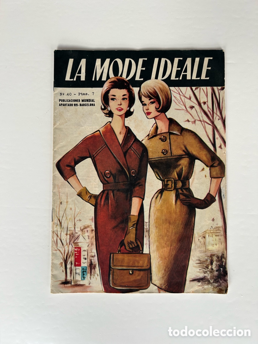 Collezionismo di Riviste e Giornali: LA MODE IDEALE. No. 40. A&Ntilde;O 1959. MODA FEMENINA. PUBLICACIONES MUNDIAL