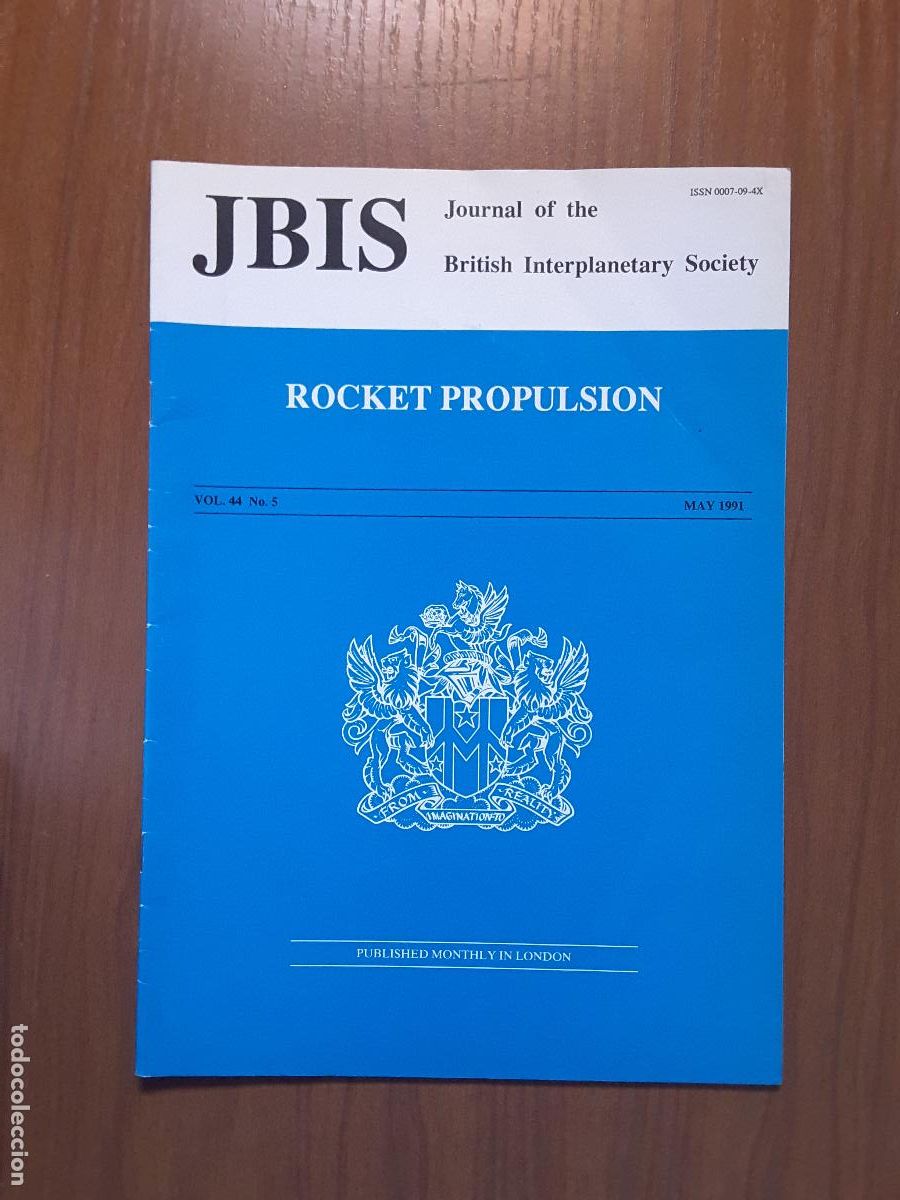 Collezionismo di Riviste e Giornali: Journal of the British Interplanetary Society Vol. 44, No. 5 - Rocket Propulsion