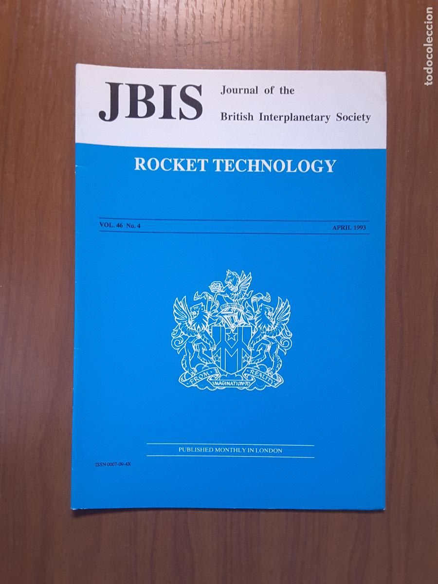 Coleccionismo de revistas y peri&oacute;dicos: Journal of the British Interplanetary Society Vol. 46, No. 4 - Rocket Technology