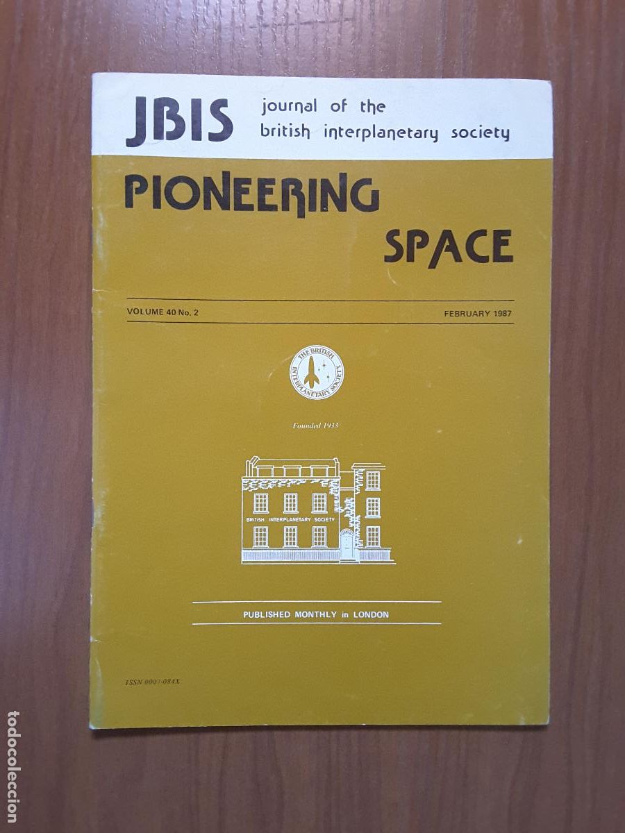 Collezionismo di Riviste e Giornali: Journal of the British Interplanetary Society Vol. 40, No. 2 - Pioneering Space