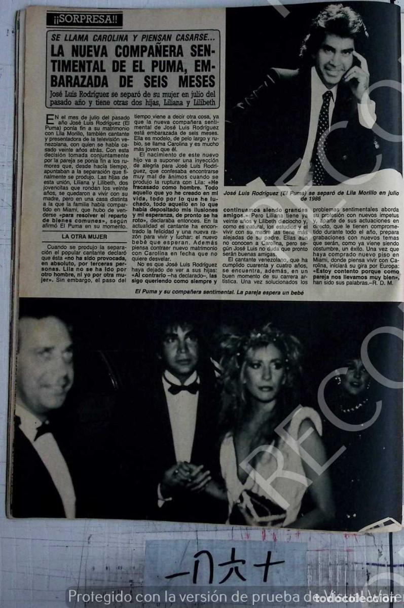 Collection Magazines and Newspapers: JOSE LUIS RODRIGUEZ EL PUMA