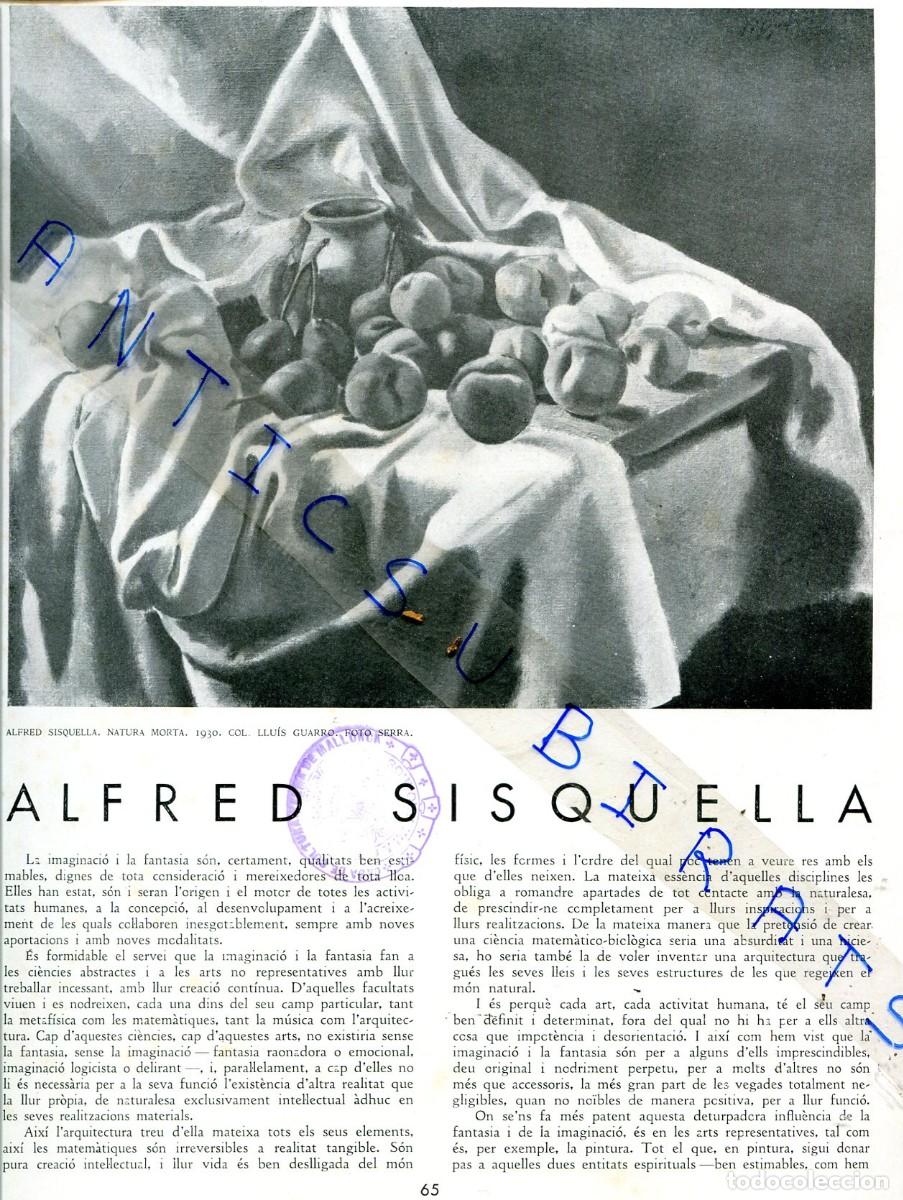 Coleccionismo de revistas y peri&oacute;dicos: REVISTA A&Ntilde;O 1933 ALFRED SISQUELLA JOSEP LLORENS ARTIGAS ARQUITECTURA MODERNA EN IBIZA FELIU MESTRES