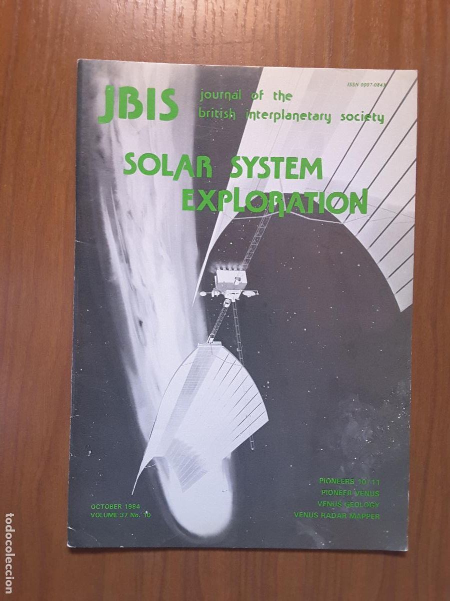Colecionismo de Revistas e Jornais: Journal of the British Interplanetary Society Vol. 37, No. 10 - Solar System Exploration