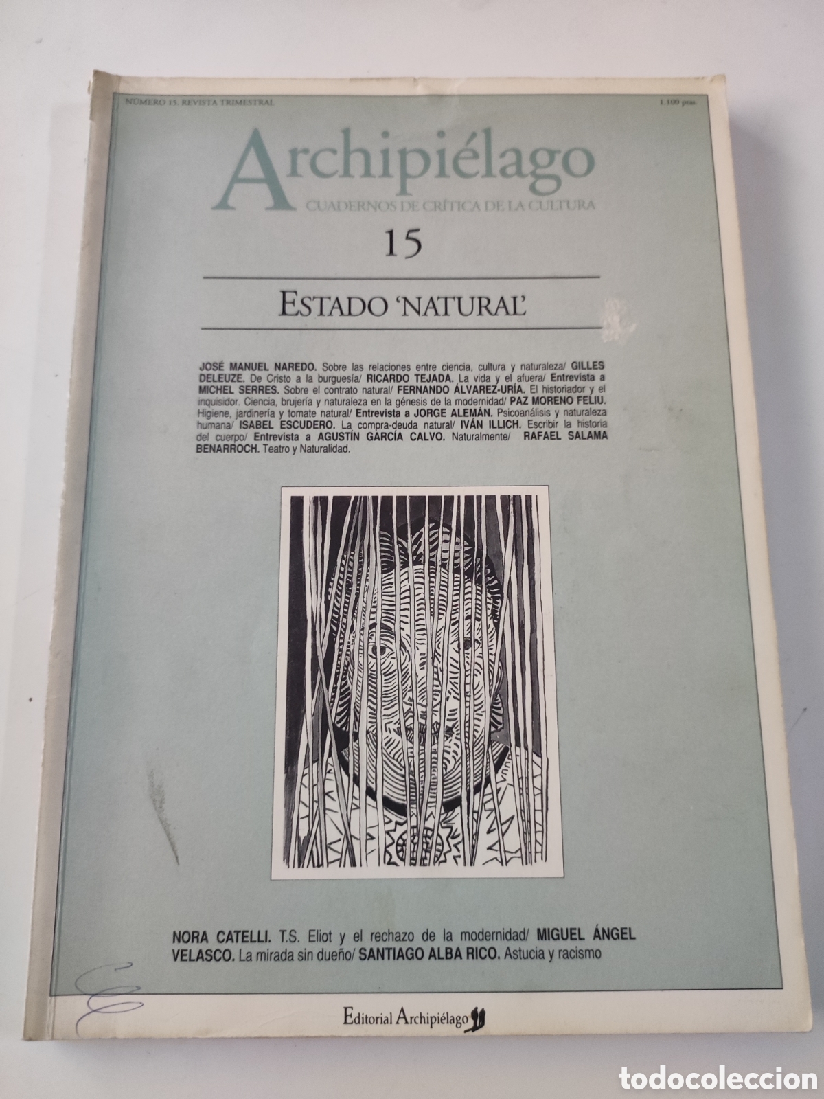 Coleccionismo de Revistas y Peri&oacute;dicos: Revista Archipielago N&ordm; 15 - Numero dedicado a Estado &rdquo;&rdquo; Natural&rdquo;&rdquo;
