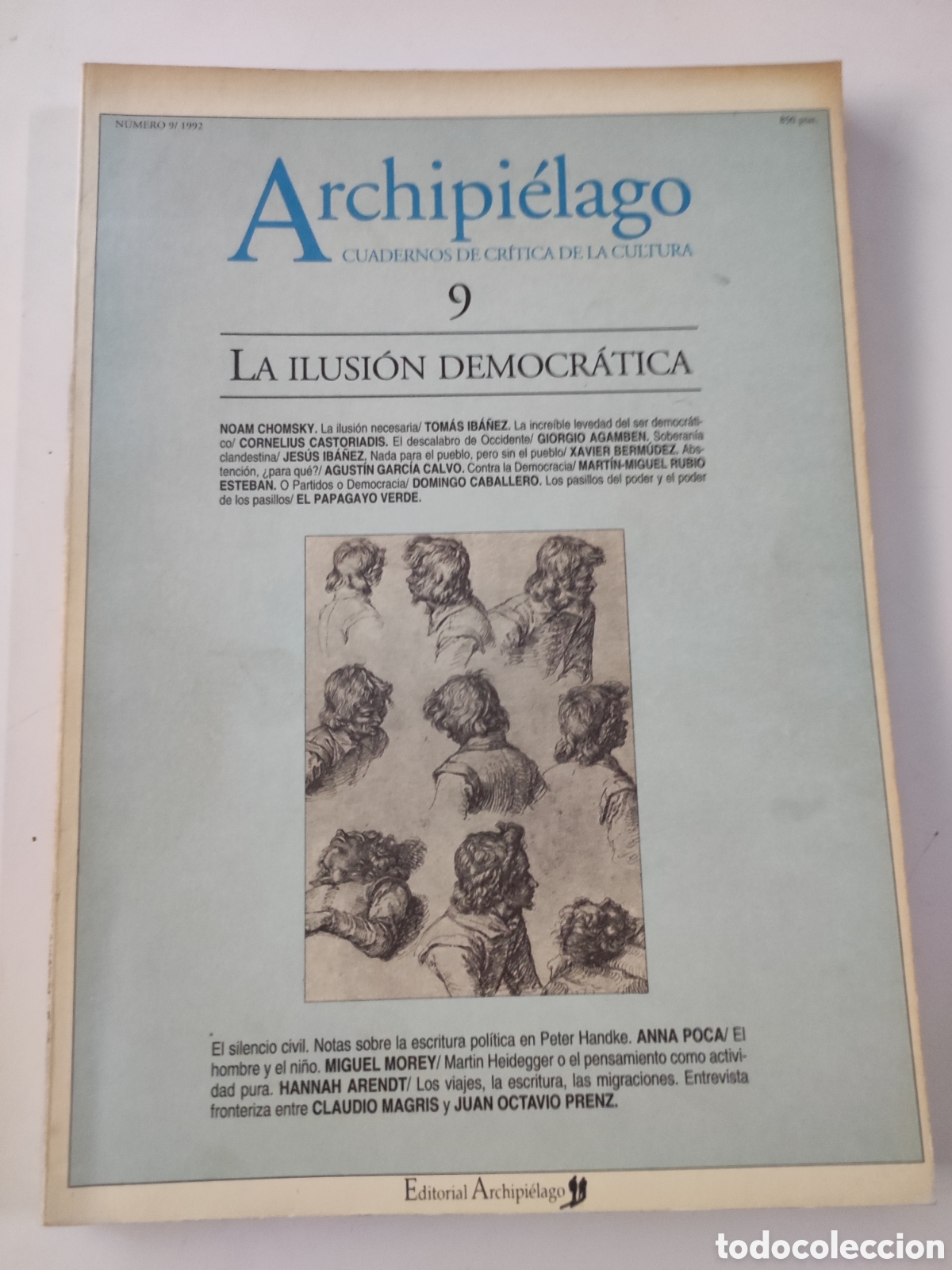 Coleccionismo de Revistas y Peri&oacute;dicos: Revista Archipielago N&ordm; 9 - Numero dedicado a La ilusion democratica