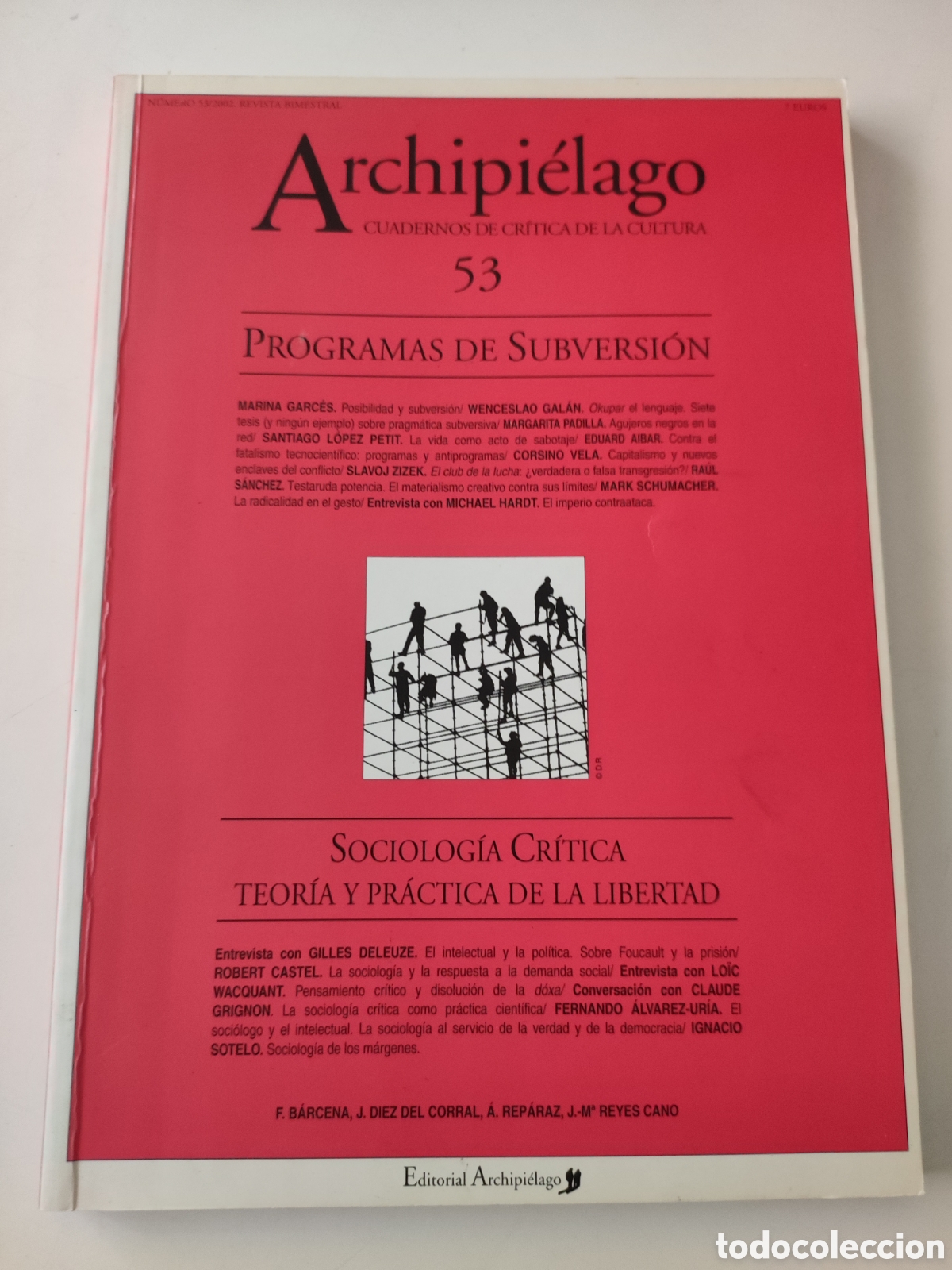 Coleccionismo de Revistas y Peri&oacute;dicos: Revista Archipielago.N&ordm; 53 - Numero dedicado a Programas de Subversion