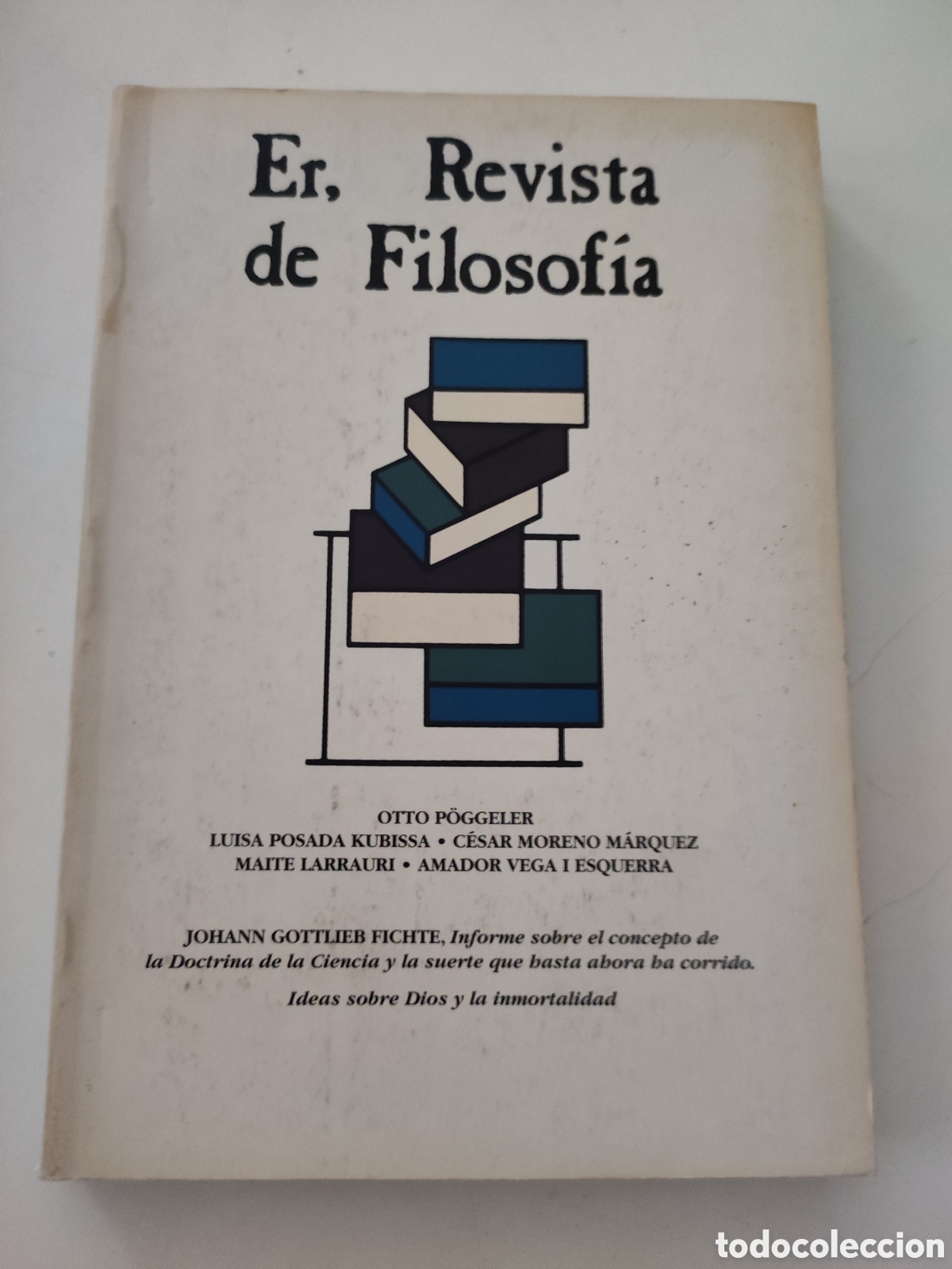 Coleccionismo de Revistas y Peri&oacute;dicos: Revista ER R de Filosofia N&ordm;16 A&ntilde;o IX - Numero dedicado a La geneologia de la Modernidad