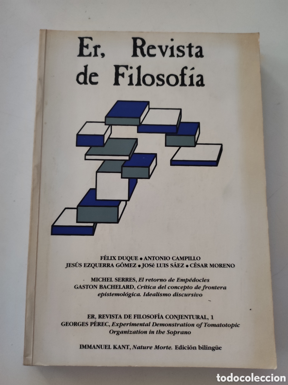 Coleccionismo de Revistas y Peri&oacute;dicos: Revista ER R de Filosofia N&ordm; 20 A&ntilde;o X - Numero dedicado a Hermaneutica y post-estrucuralismo