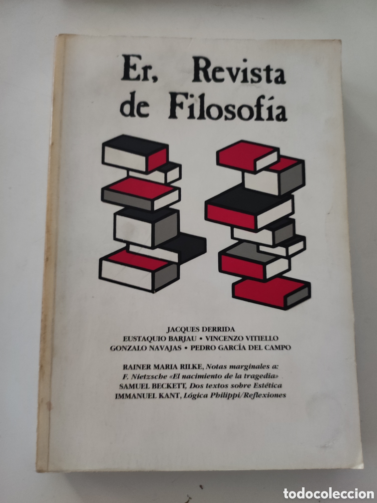 Coleccionismo de Revistas y Peri&oacute;dicos: Revista ER R de Filosofia N&ordm;17 -18 A&ntilde;o IX-X - Numeros dedicados a Teoria del arte .Filosofia y