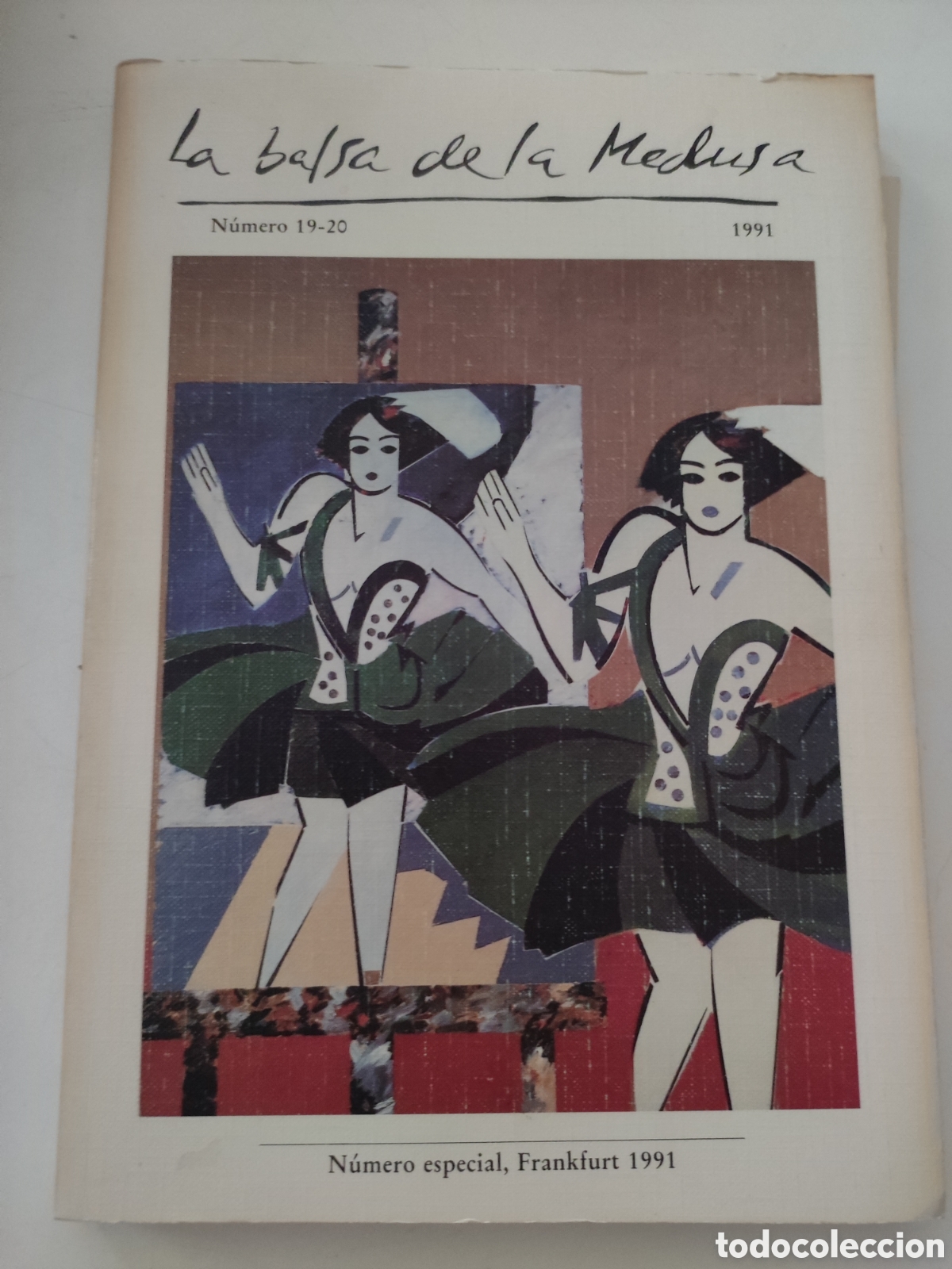 Coleccionismo de Revistas y Peri&oacute;dicos: Revista La Balsa de la Medusa. N&ordm; 19-20 .Madrid 1991 - Numeos dedicados a Frankfurt 1991