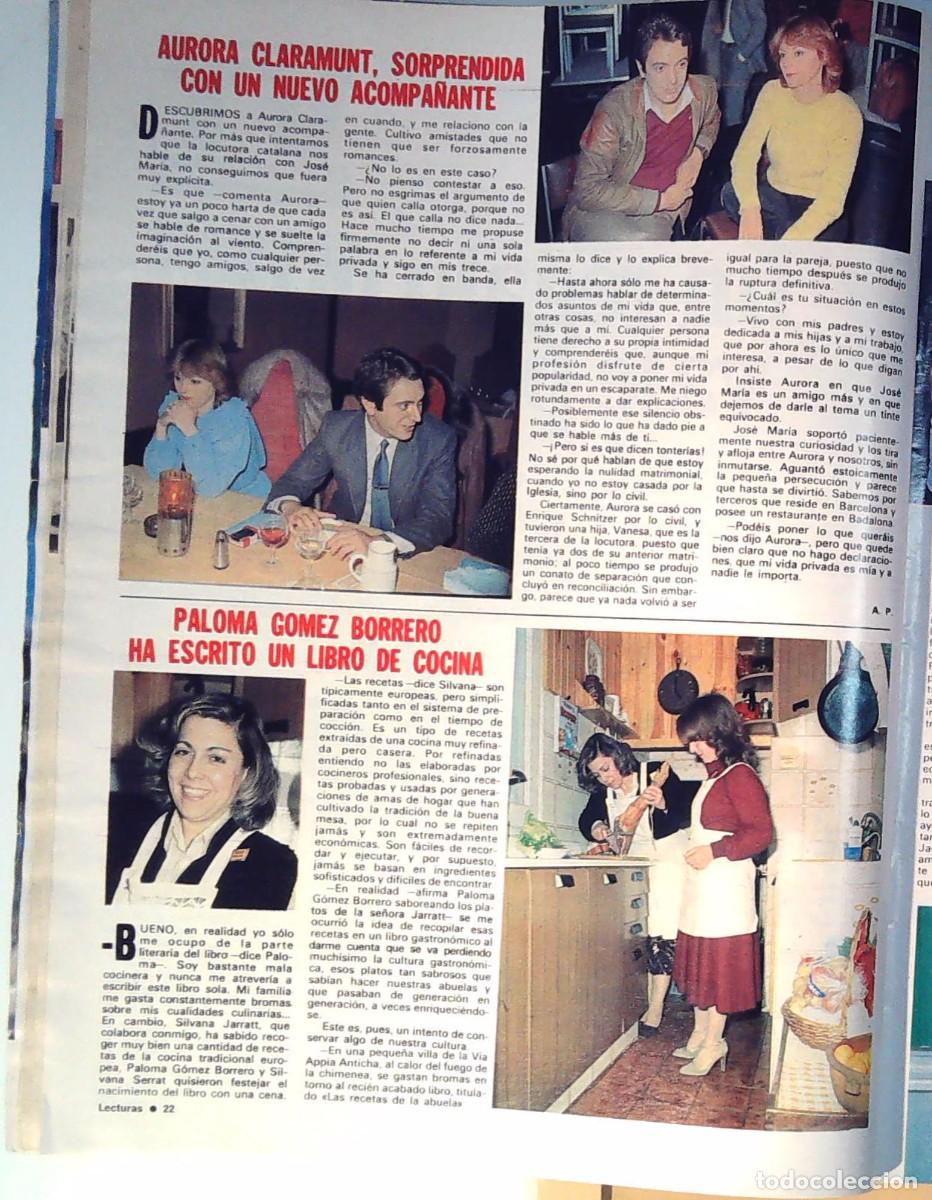 Sammeln von Zeitschriften und Zeitungen: PALOMA GOMEZ BORRERO AURORA CLARAMUNT