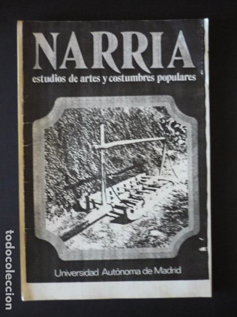 Collezionismo di Riviste e Giornali: NARRIA REVISTA ESTUDIOS DE ARTES Y COSTUMBRES POPULARES ANTROPOLOGIA UAM N&ordm; 0 LA VERA C&Aacute;CERES