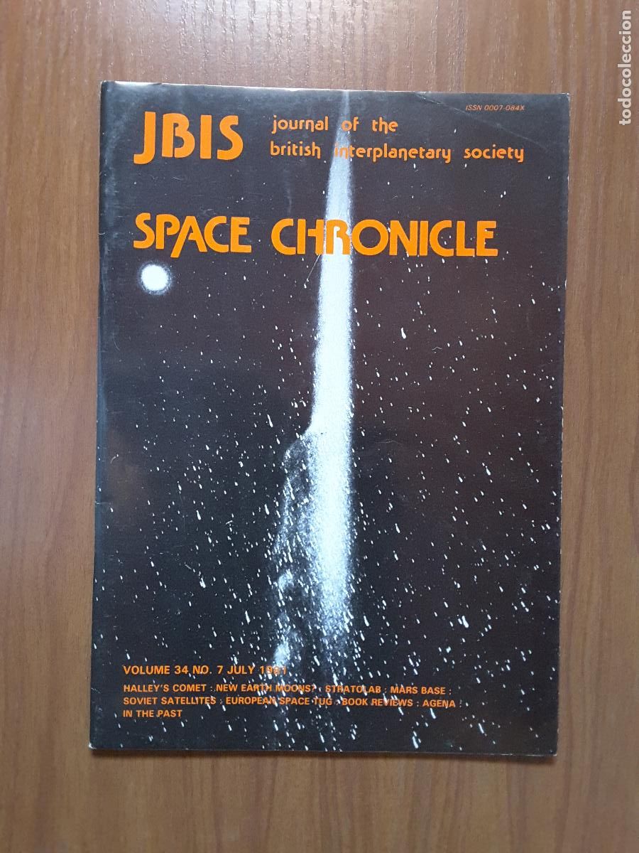 Collezionismo di Riviste e Giornali: Journal of the British Interplanetary Society Vol. 34, No. 7 - Space Chronicle