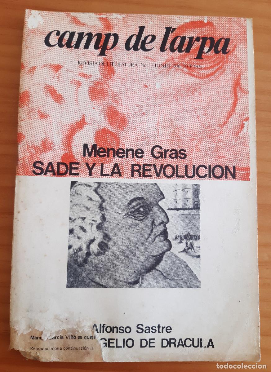 Collezionismo di Riviste e Giornali: CAMP DE L'ARPA - REVISTA DE LITERATURA - N&ordm; 33 - JUNIO 1976 - 49 P&Aacute;GINAS - 26,50 X 18,50 CMS.