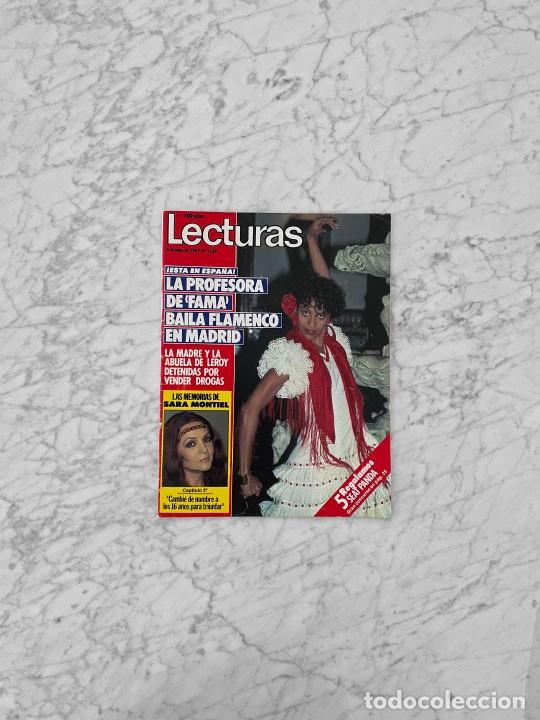 Coleccionismo de Revistas y Peri&oacute;dicos: LECTURAS - 1983 - FAMA, CARLO IMPERATO, DEBBIE ALLEN, UN DOS TRES, JUAN JOSE ARTERO, QUINI