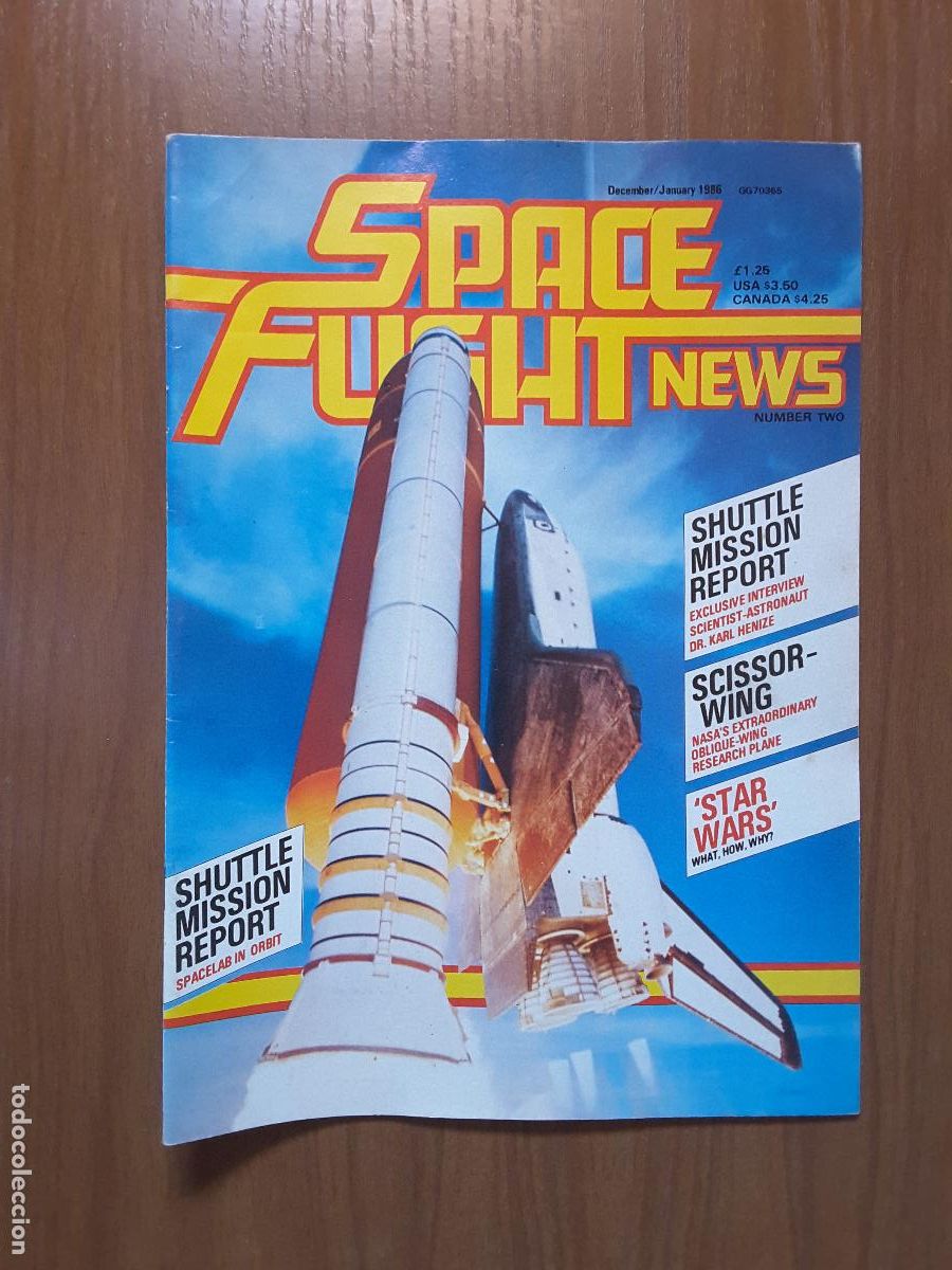 Coleccionismo de revistas y peri&oacute;dicos: Space Flight News 2 - Revista exploraci&oacute;n del espacio en ingl&eacute;s.