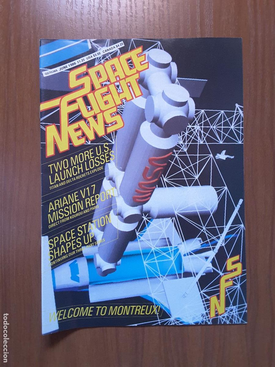 Collezionismo di Riviste e Giornali: Space Flight News 6 - Revista exploraci&oacute;n del espacio en ingl&eacute;s.