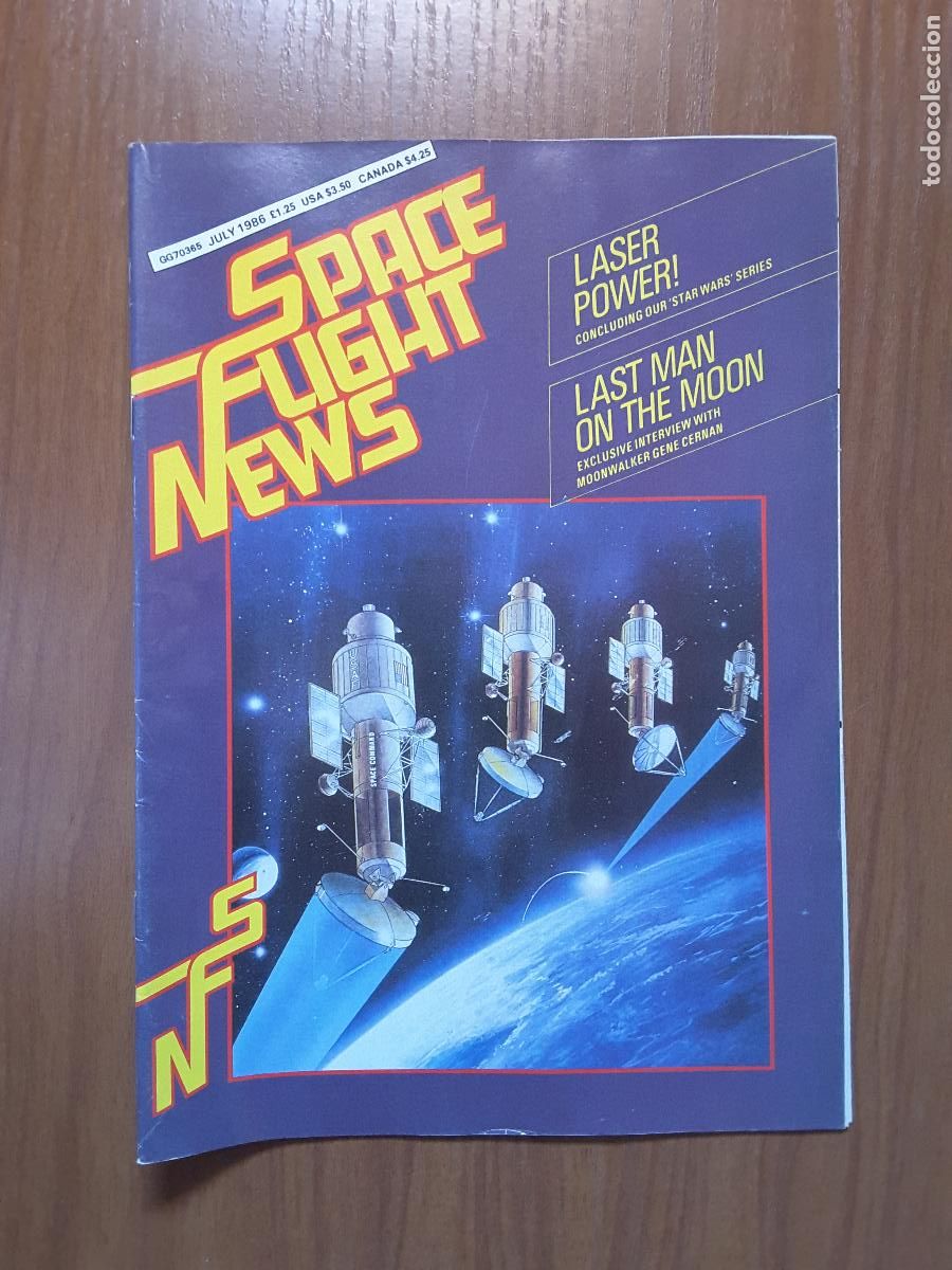 Collezionismo di Riviste e Giornali: Space Flight News 7 - Revista exploraci&oacute;n del espacio en ingl&eacute;s.