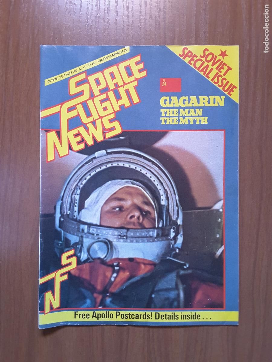 Collezionismo di Riviste e Giornali: Space Flight News 11 - Revista exploraci&oacute;n del espacio en ingl&eacute;s.