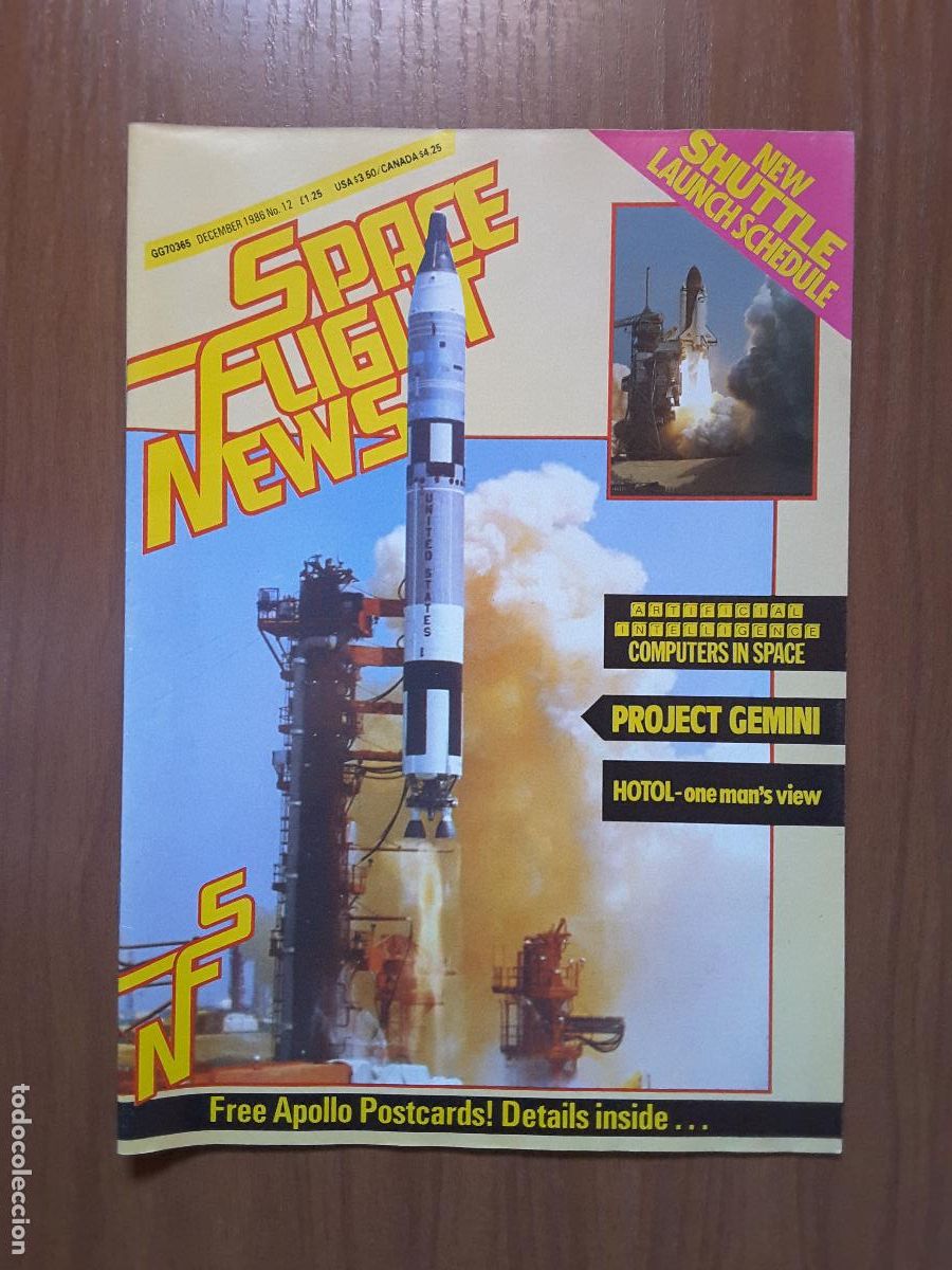 Collezionismo di Riviste e Giornali: Space Flight News 12 - Revista exploraci&oacute;n del espacio en ingl&eacute;s.
