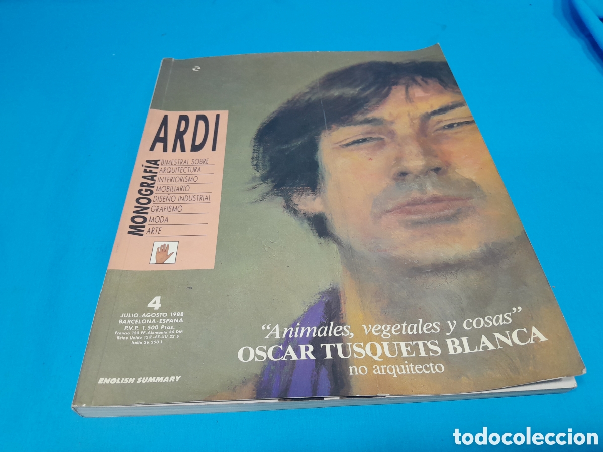 Coleccionismo de Revistas y Peri&oacute;dicos: REVISTA BIMESTRAL ARDI N&Uacute;MERO 4 - OSCAR TUSQUETS BLANCA