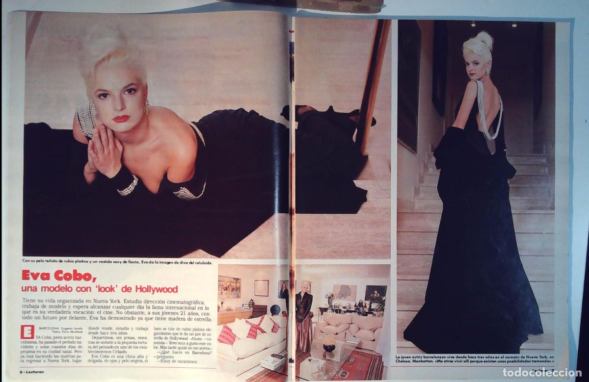 Sammeln von Zeitschriften und Zeitungen: eva cobo 1989 actriz