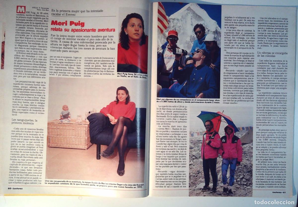 Collection Magazines and Newspapers: meri puig everest primera mujer