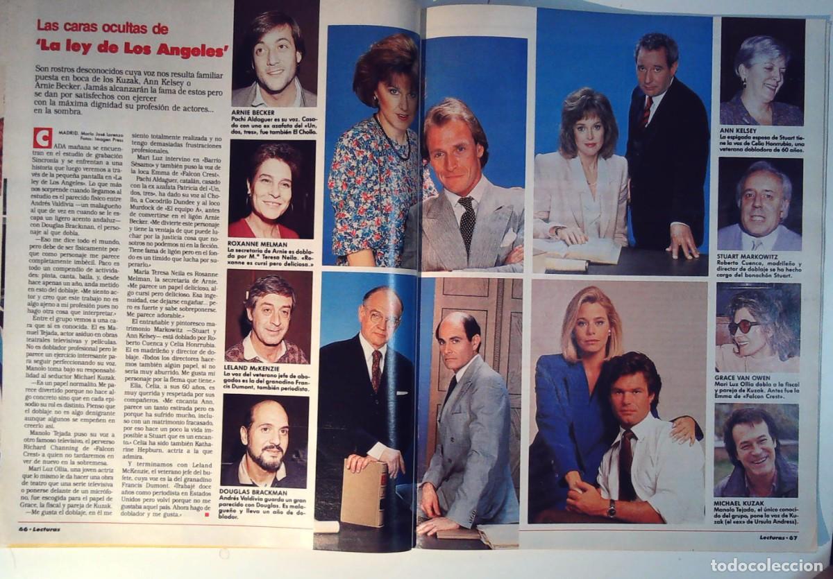 Collection Magazines and Newspapers: la ley de los angeles harry hamlin