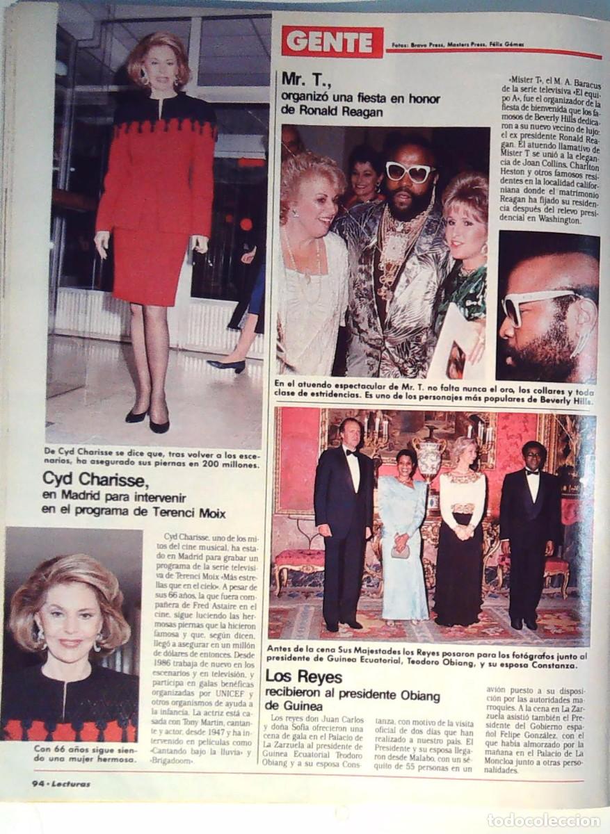 Sammeln von Zeitschriften und Zeitungen: cyd charisse obiang guinea ecuatorial mr t ma