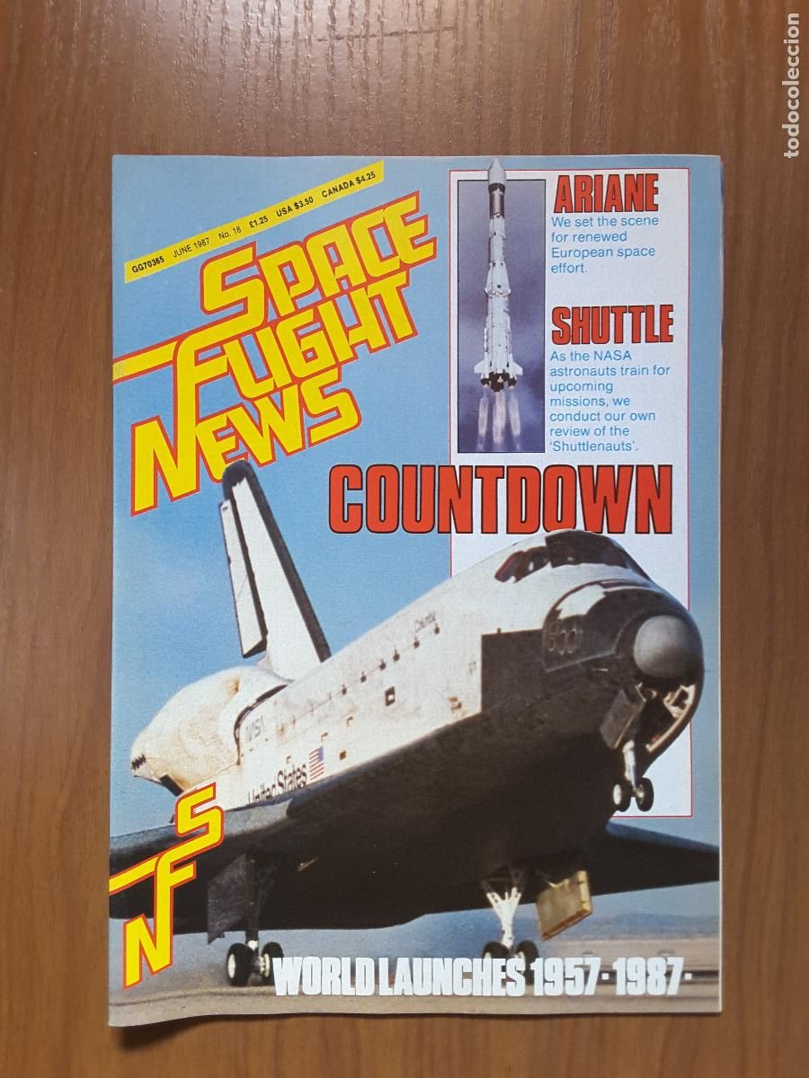Collezionismo di Riviste e Giornali: Space Flight News 18 - Revista exploraci&oacute;n del espacio en ingl&eacute;s.