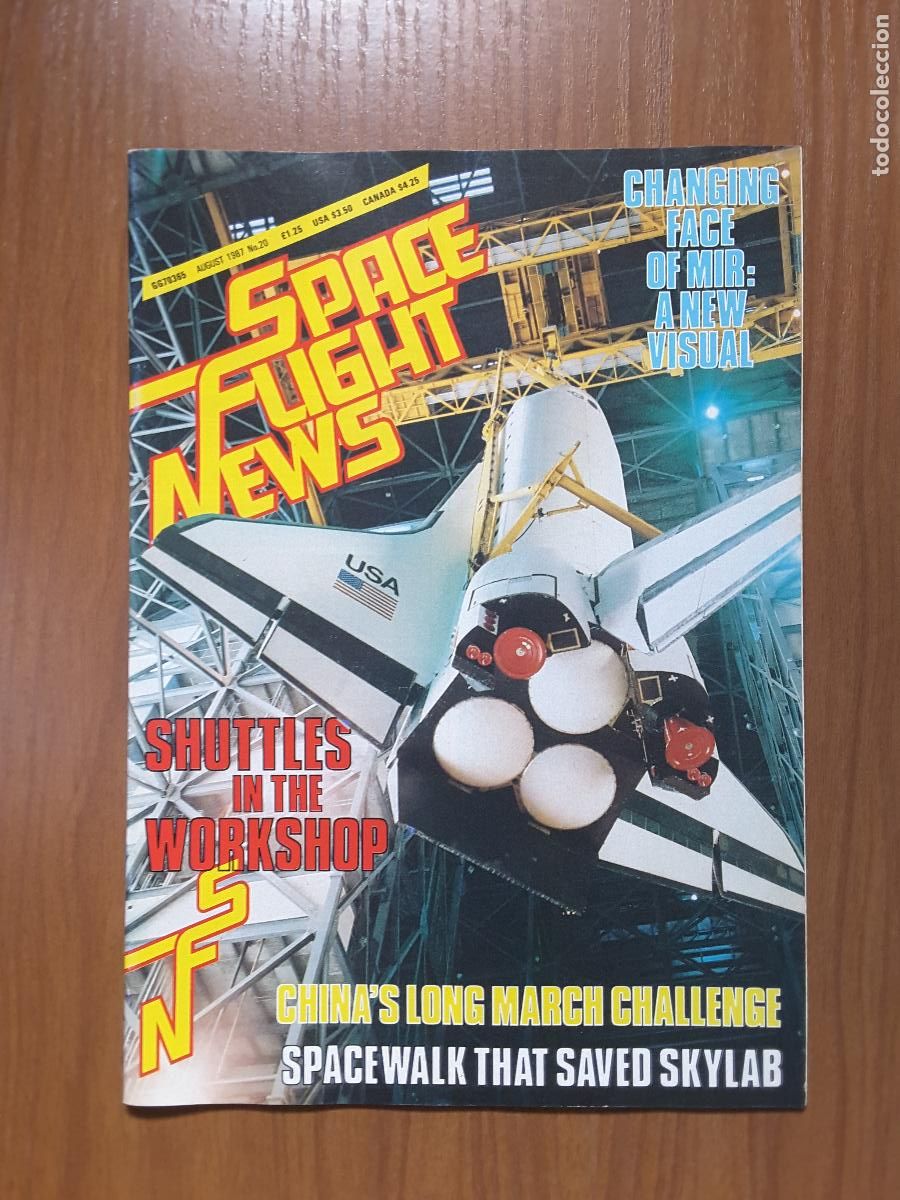 Coleccionismo de revistas y peri&oacute;dicos: Space Flight News 20 - Revista exploraci&oacute;n del espacio en ingl&eacute;s.