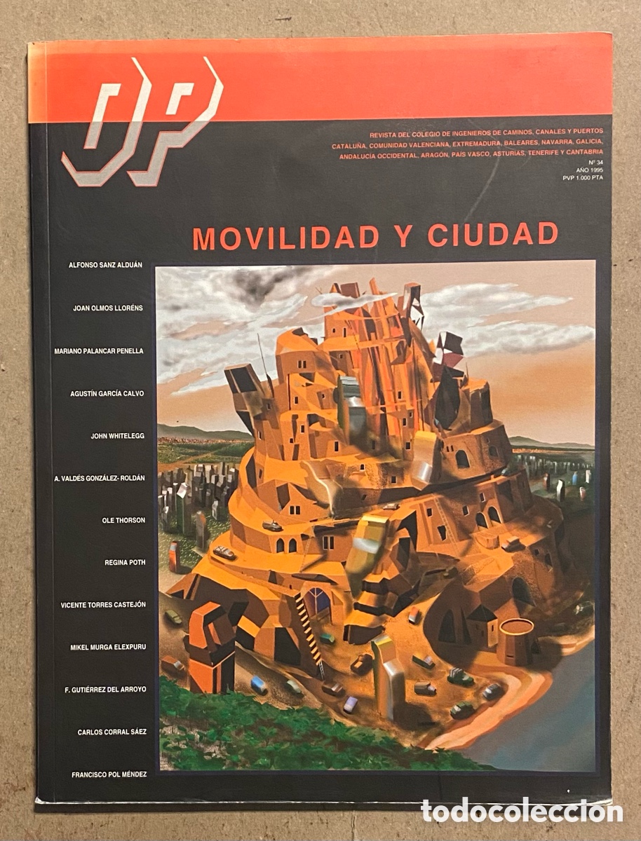 Collection Magazines and Newspapers: OP N&deg; 34 (1995). MOVILIDAD Y CIUDAD. REVISTA DEL COLEGIO DE INGENIEROS DE CAMINOS, CANALES Y PUERTOS