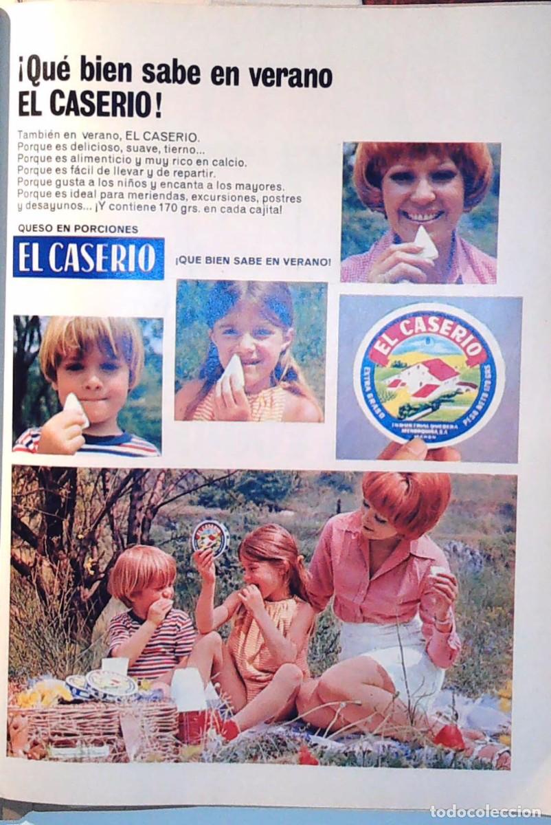 Coleccionismo de revistas y peri&oacute;dicos: EL CASERIO QUESITOS ANUNCIO PUBLICIDAD