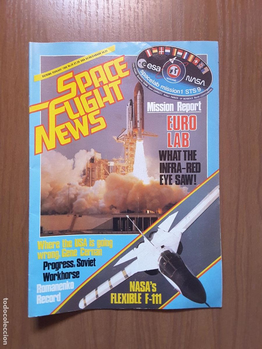Coleccionismo de revistas y peri&oacute;dicos: Space Flight News 26 - Revista exploraci&oacute;n del espacio en ingl&eacute;s.